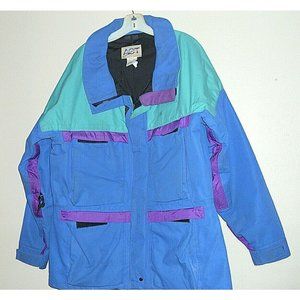 Men's Coat by Action Clothing Technology Aqua/Blue GoreTex Full Zip   Size 46